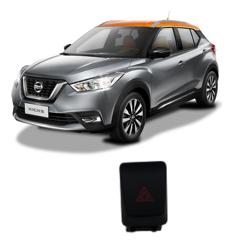 Botão Pisca Alerta Nissan Kicks 