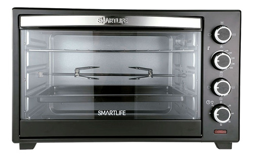 Horno Electrico 60 Lts Smartlife Conveccion Grill Spiedo