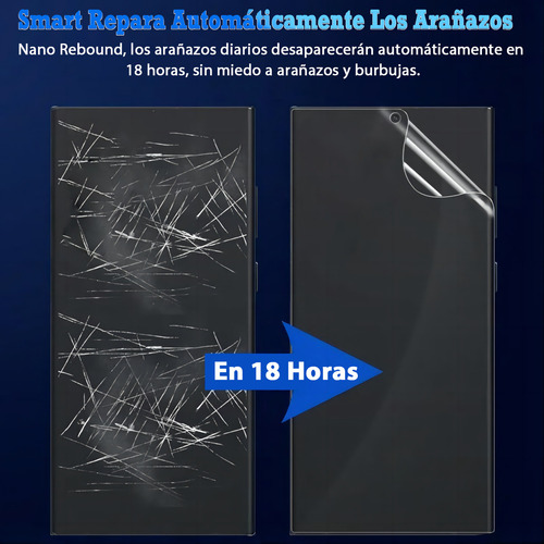 USDILU Mica protector para Samsung Galaxy S10 Lite hidrogel Hd transparente película Tpu resistente a arañazos antihuellas flexible fácil instalación sin burbujas 2 unidades