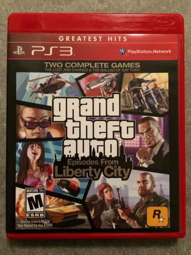 Grand Theft Auto Episodes From Liberty Ps3* Play Magic