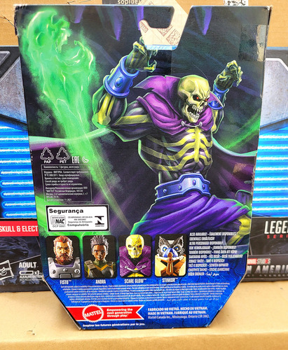 Scare Glow Revelation Heman Masters Universe Skeletor Amos (Usado)