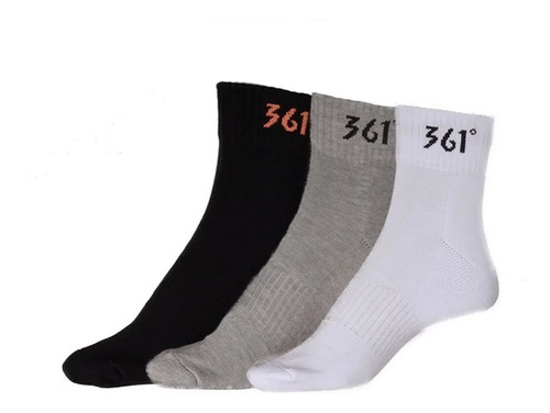 Medias 361° Low Socks Caña Baja Pack X 3 Pares