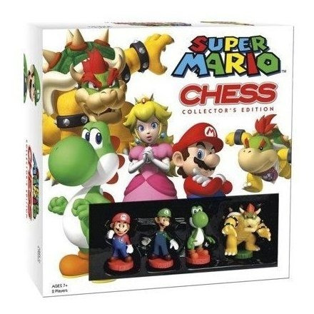 Edicion De Coleccionistas De Ajedrez Super Mario Usaopoly