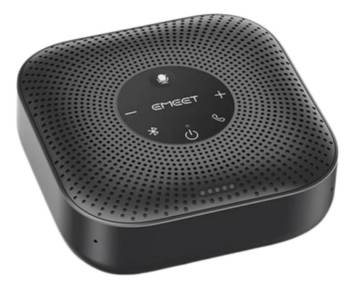 Microfone De Mesa Com Bluetooth P/conferência Viva Voz 360° Cor Preto