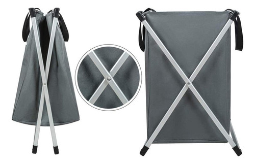 Cesto Tacho Organizador Ropa Sucia Plegable Laundry Triple