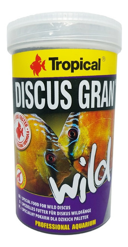 Discus Gran Wild Alimento Para Peces Disco Salvajes 110gr