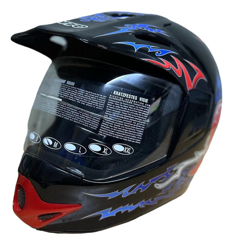 Casco Bieffe Off Road Motoscba P