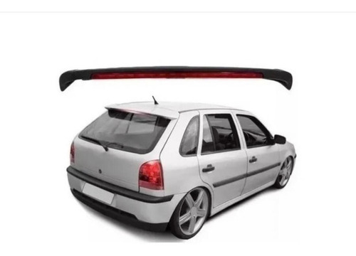 Aerofólio Poliuretano Primer Cinza Gol G3 Com 60 Led´s