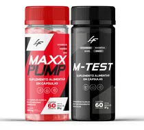 Comprar Kit Testo Massa Muscular Vasodilatação Músculo 120 Cps