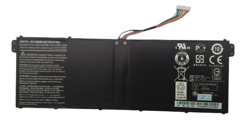 Batería Genuina Ac14b8k Nueva Para Acer Aspire Es1-511 Es1-5