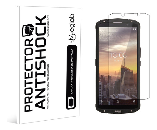 Protector Pantalla Antishock Para Sigma Xtreme Pq54 Max