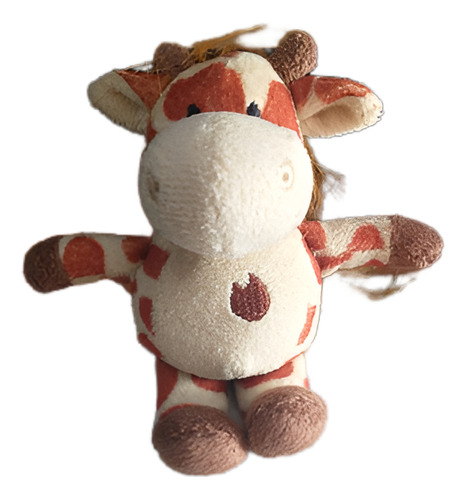 Vaca De Peluche Vaquita Marrón Moteada De Peluche (Usado)