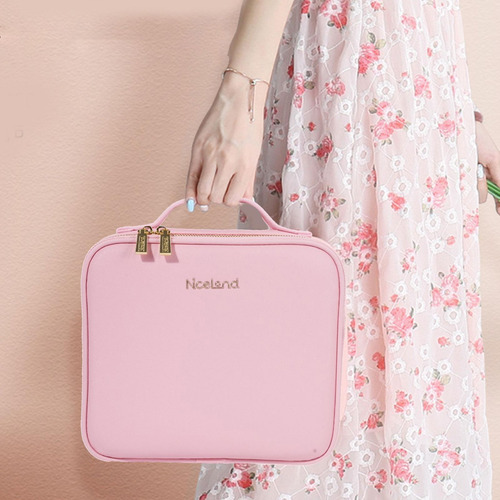 Bolsa De Maquillaje Con Espejo Bolsa Organizadora De Viaje P