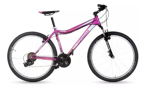 Bicicleta Mountain Top Mega Flamingo R26 21v Shimano + Linga