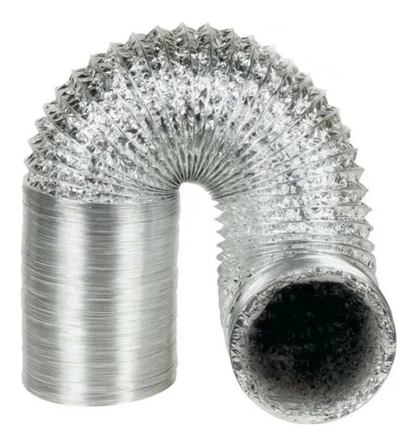 Imagem 4 de 6 de Kit Completo Exaustor Banheiro + 6m Duto + Grade 150mm