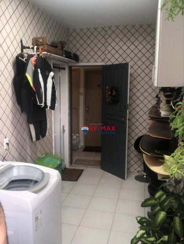 Imagem 21 de 23 de Lindo 2 Quartos (original 3 Quartos) À Venda, 122 M² - Humaitá - Rio De Janeiro/rj - Ap0356