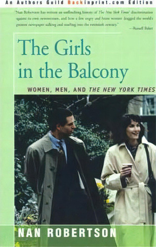 The Girls In The Balcony, De Nan Robertson. Editorial Backinprint Com, Tapa Blanda En Inglés