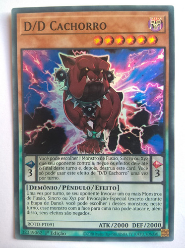 Yugioh - D/d Cachorro - Rotd-pt091