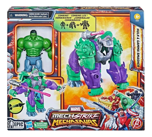 Marvel Mechstrike Mechasaurs Hulk & Gamma Smasher 