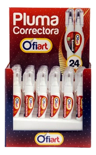 Corrector Líquido Tipo Lápiz Ofiart (caja De 12*und)