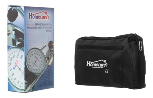 Homecare Kit Baumanómetro Con Estetoscopio Simplex Negro