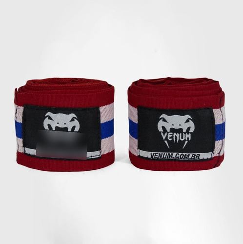 Imagen 3 de 5 de Vendas Venum Tailandia X Par Con Abrojo 4.00 Mts Boxeo Mma