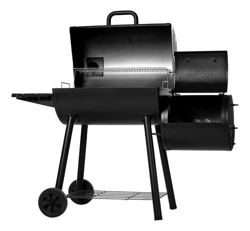 Parrilla De Carbón Para Ahumar, Color Negro