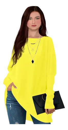 Blusones amarillos deals