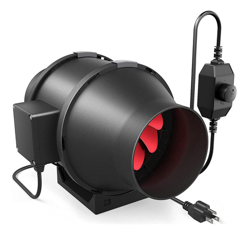 Ventilador De Conducto En Línea De Escape Ipower De 4 Pulgad