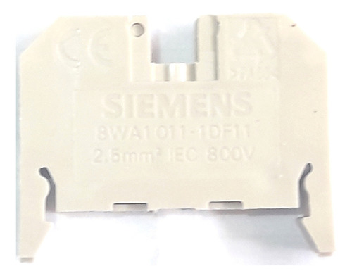 Borne 8wa1011-1dh11 6,0mm2 Conector Siemens Kit 3 Peças