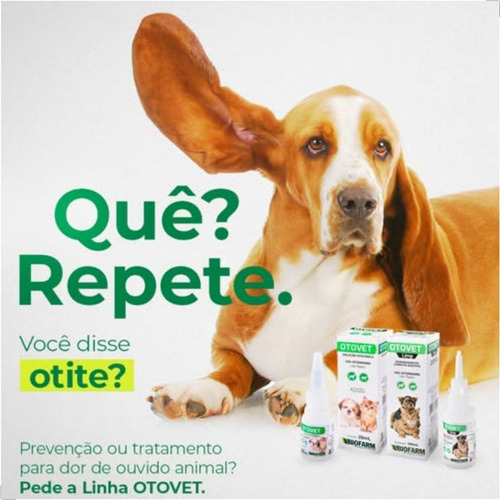 Dor De Ouvido Em Cachorro Remédio Caseiro Otovet 20ml