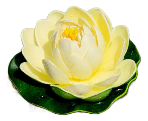 Decoración De Flores De Loto Durmiente, Colores Brillantes