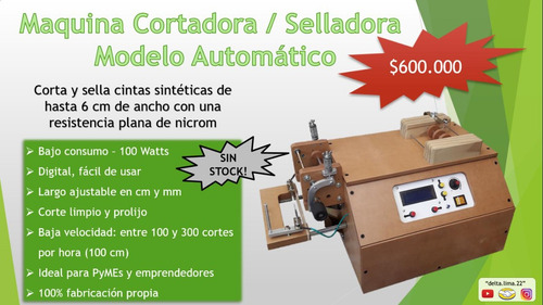 Imagen 7 de 9 de Cortador, Sellador De Etiquetas Y Cintas -- Mini --