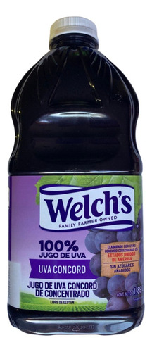 Jugo De Uva Kosher. Welchs 1.89 Ltrs