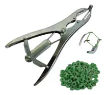 Comprar Pinza Castrar Corderos Capador Castrador + 100 Gomas Anillos