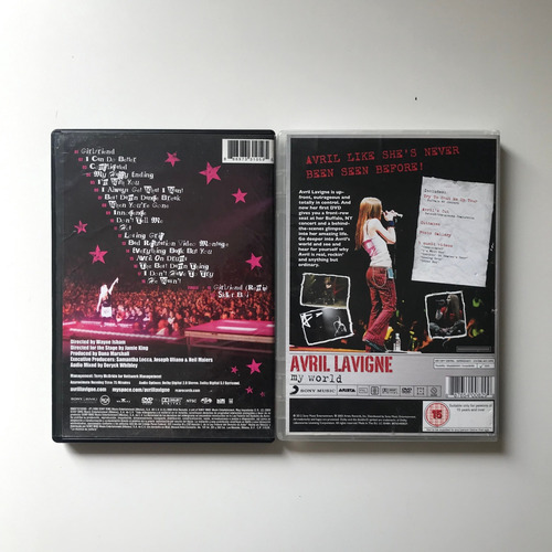 Avril Lavigne - Paq. De 6 Cds Y 2 Dvds Essential Mixes - Cd (Usado)