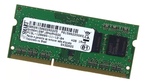 Memória 4gb Ddr3l -1600mhz 1.35v Low Voltage Smart Promoção