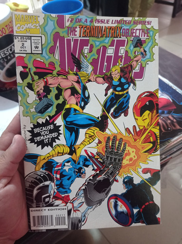 Cómic Marvel En Inglés Avengers The Terminatrix Obj. 2  15