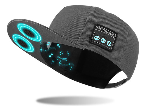 Gorra De Béisbol Smart Music Con Bluetooth 5.0 Que Puede Lla