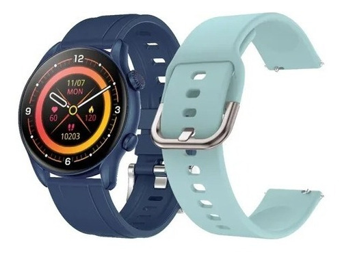 Smartwatch Reloj Inteligent Q5 Presión + Malla De Silicona