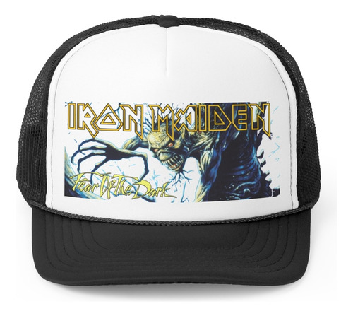 Rnm-442 Gorro Jockey - Iron Maiden Fear Of The Dark