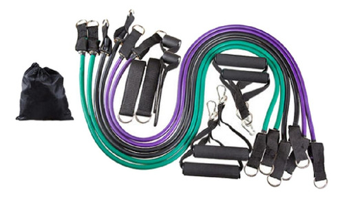 16pcs De Resistencia Set Correa De Tobillo Yoga Pilates De