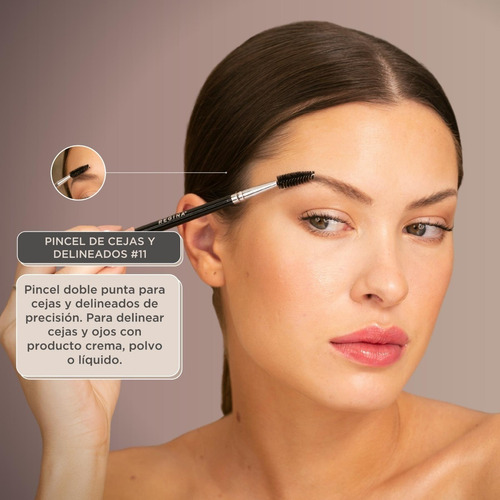 Imagen 8 de 9 de Set Brochas Pinceles Regina Maquillaje Crueltyfree Esencial
