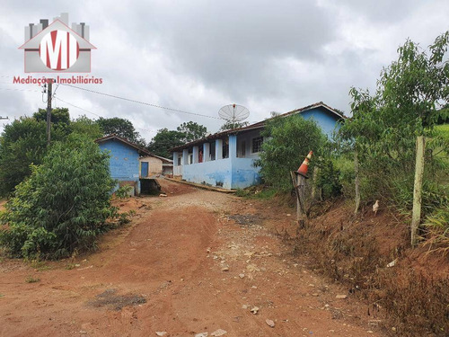 Imagem 10 de 12 de Ótima Chácara Com Escritura, 2 Dormitórios, No Asfalto, À Venda, 353 M² Por R$ 180.000 - Zona Rural - Pinhalzinho/sp - Ch0859