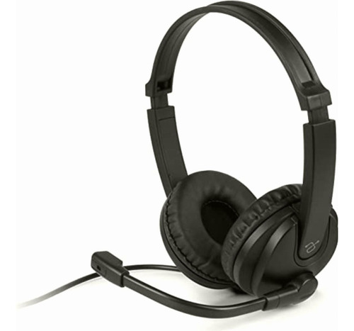 Aluratek Wired Usb Stereo Headset With Noise Cancelling Boom