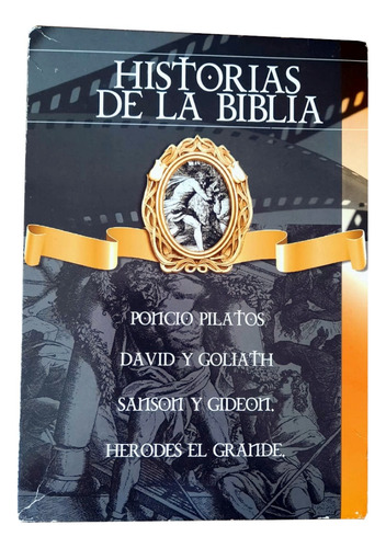 Dvd Historias De La Biblia Set De 4 Dvds