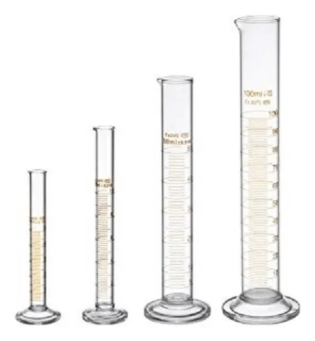 Probeta Graduada Vidrio Clase B Base Redonda Vidrio 2000ml