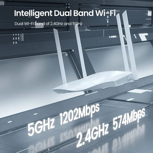 Tenda Router Wi-fi 6 Ax Router Wifi Inteligente (rx3) - Rou.