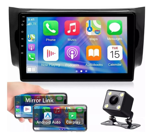 Android Nissan Sentra 2013-2019 Gps Wifi Apps Touch Carplay