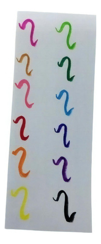 Bolígrafo Brw Evoke, acuarela, 6 colores